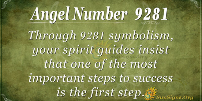9281 angel number
