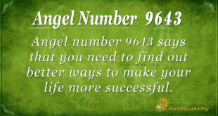 9643 angel number