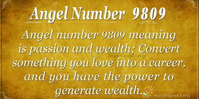 9809 angel number