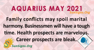 Aquarius May 2021