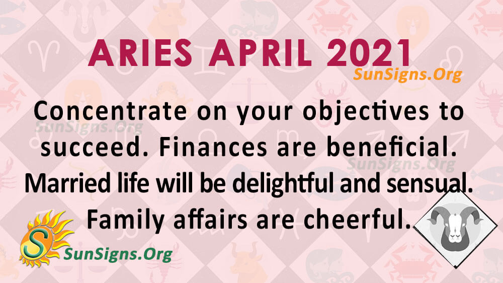 Aries April 2021