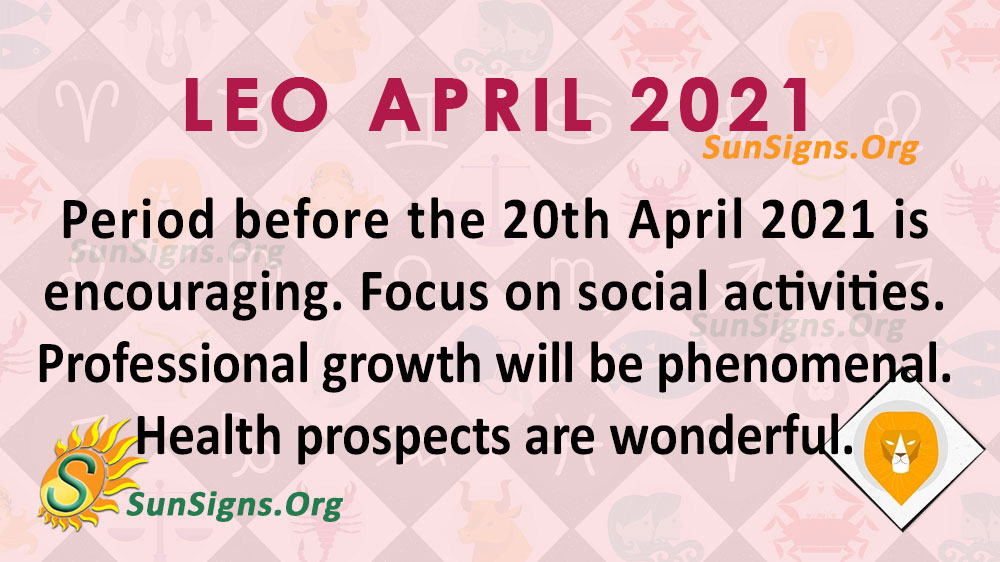 Leo April 2021