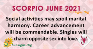 Scorpio June 2021
