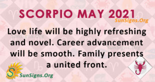Scorpio May 2021
