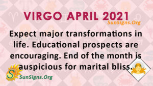 Virgo April 2021
