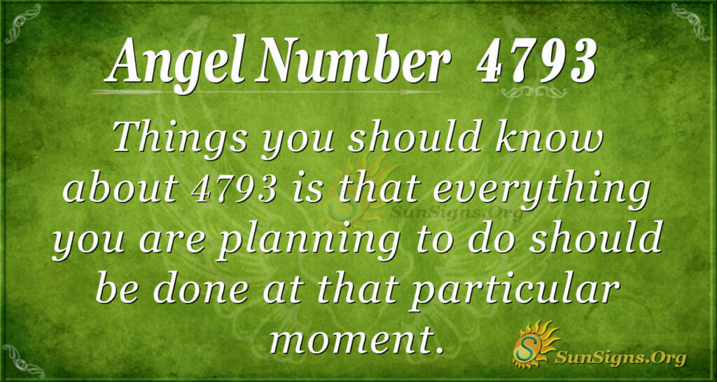 4793 angel number