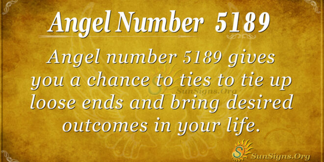 5189 angel number