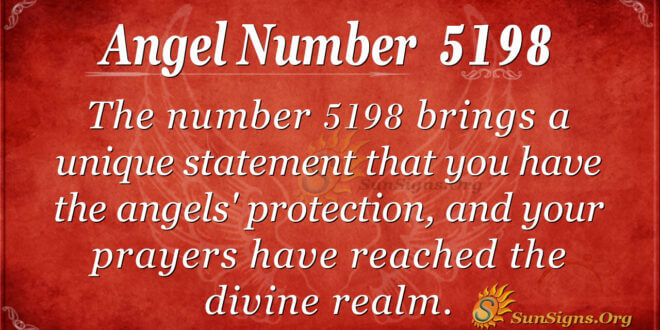 5198 angel number