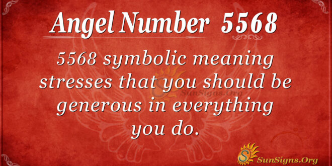 5568 angel number