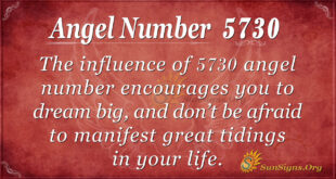 Angel Number 5730