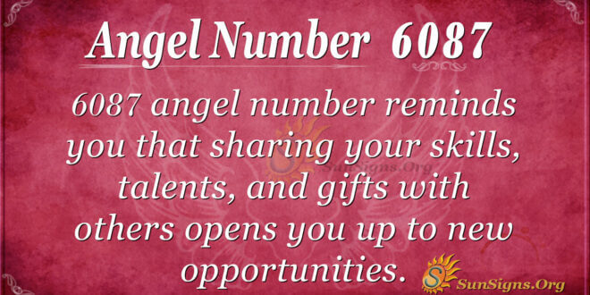 6087 angel number