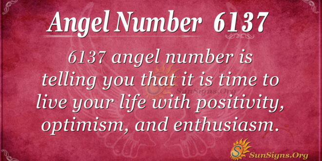 Angel Number 6137