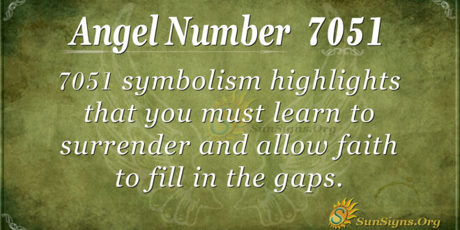 7051 angel number