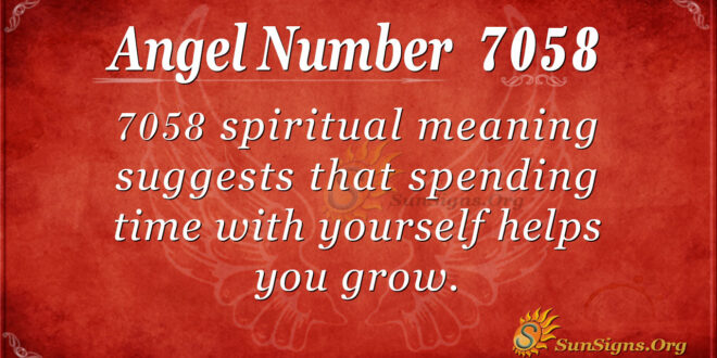 7058 angel number