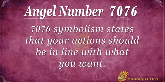 7076 angel number