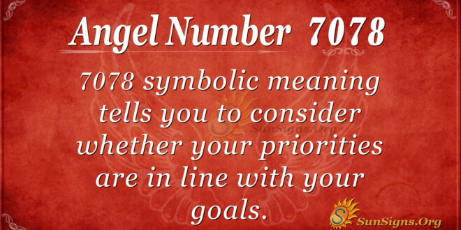 7078 angel number