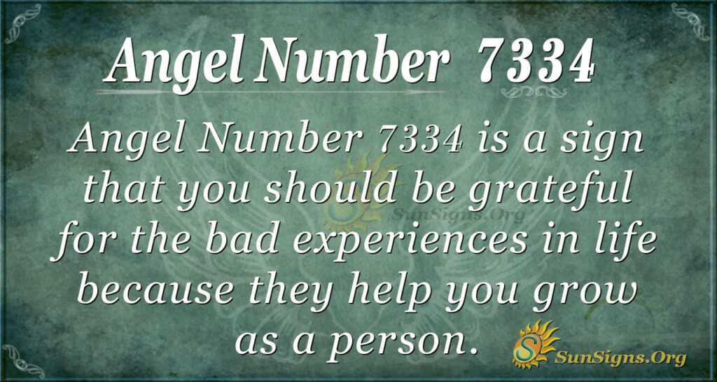 7334 angel number