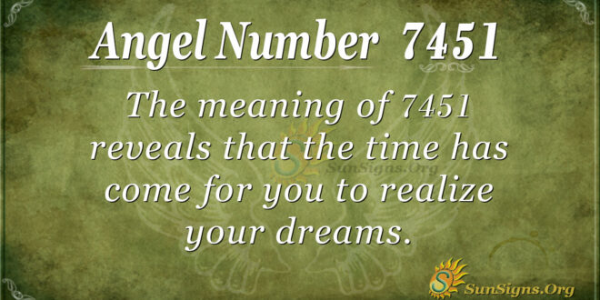7451 angel number