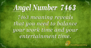 7463 angel number