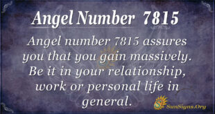 7815 angel number