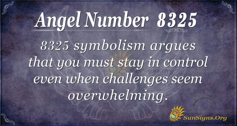 Angel Number 8325 Meaning: Time To Bounce Back | SunSigns.Org