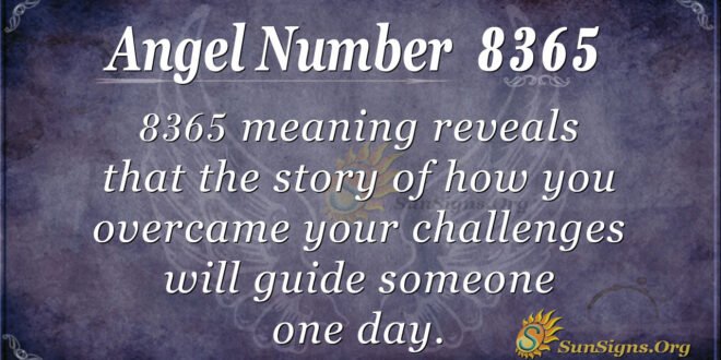 8365 angel number