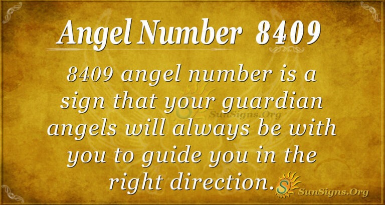 Angel Number 8409 Meaning: Work On A Better Future - SunSigns.Org