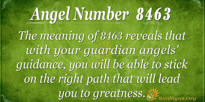 8463 angel number