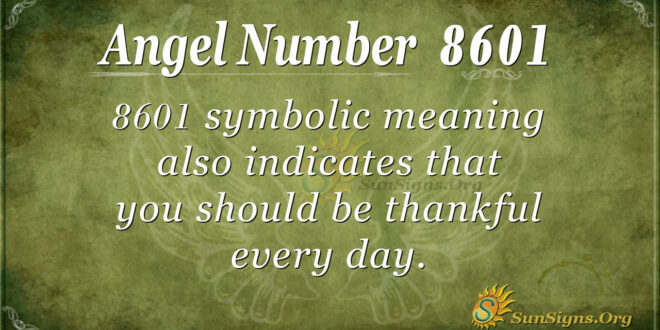 8601 angel number