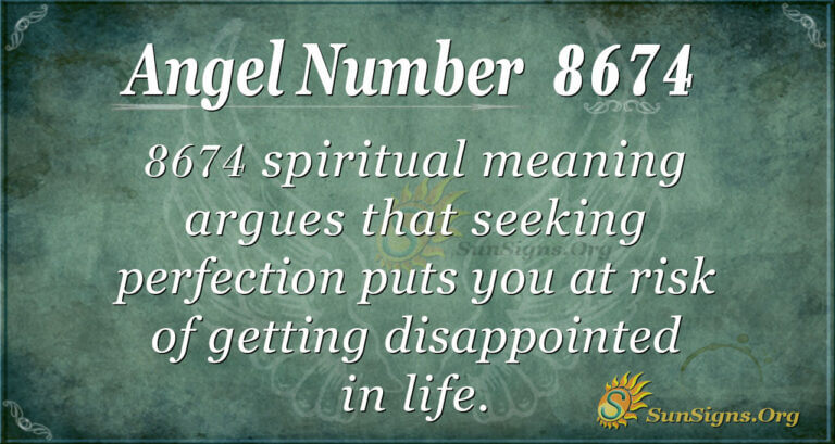 Angel Number 8674 Meaning: Get Your Life Together - SunSigns.Org