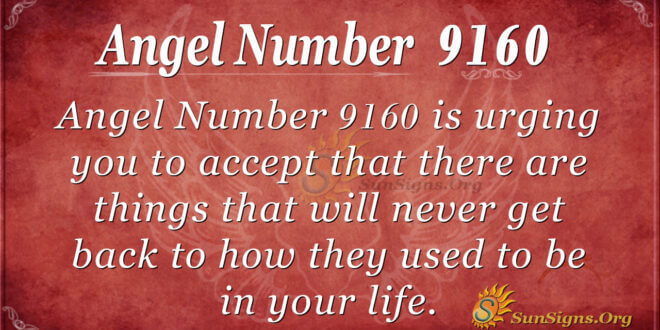 9160 angel number