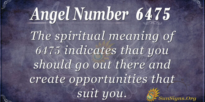 6475 angel number