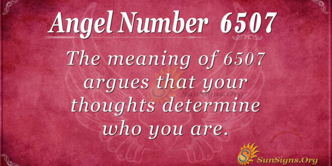 6507 angel number