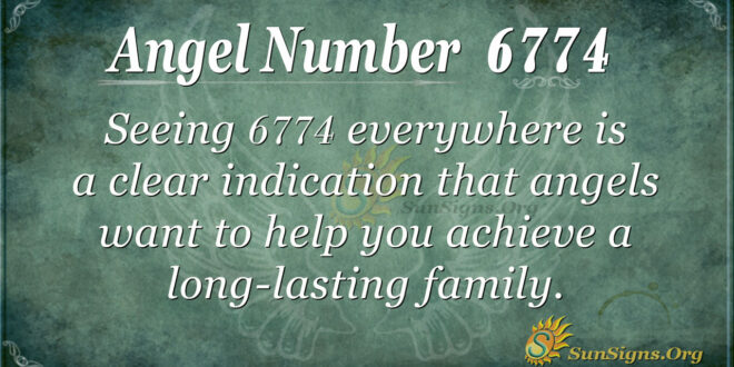 6774 angel number