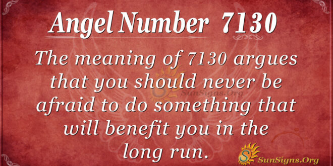 7130 angel number