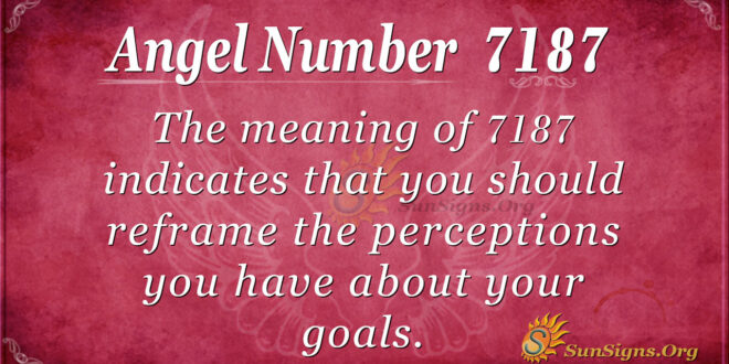 7187 angel number