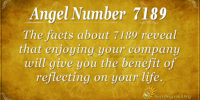 7189 angel number