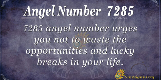 7285 angel number