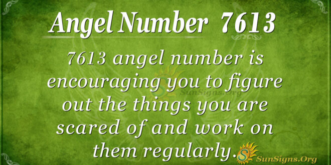 7613 angel number