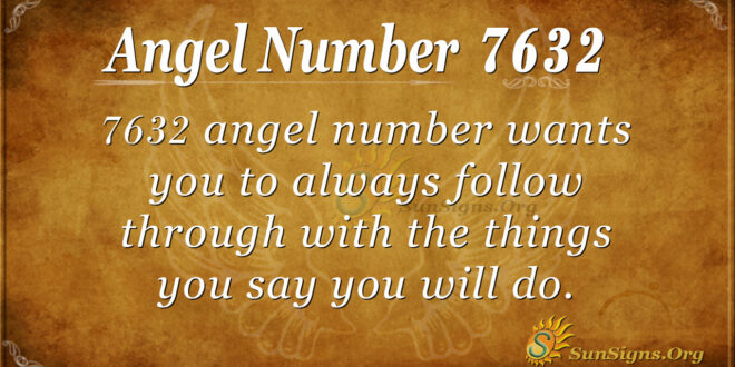 7632 angel number