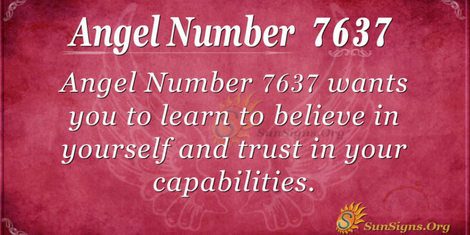 7637 angel number