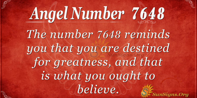 7648 angel number