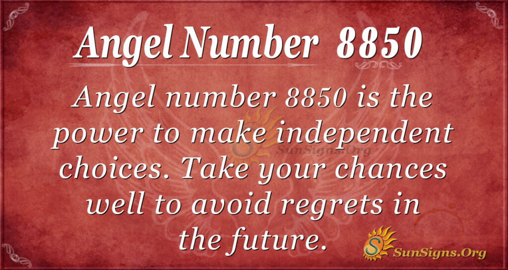 8850 angel number