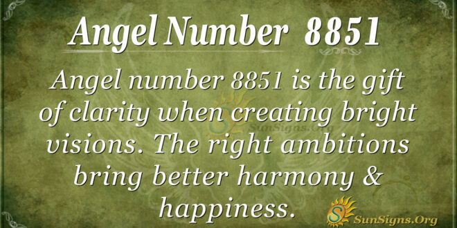 8851 angel number