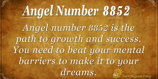 8852 angel number