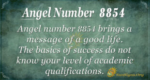 8854 angel number