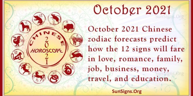 october chinese horoscope 2021