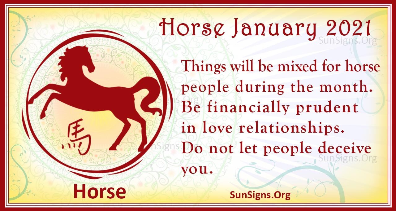 horse january 2021