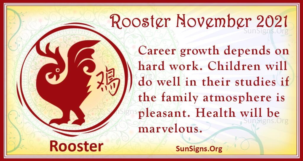 November 2021 Chinese Horoscope Predictions