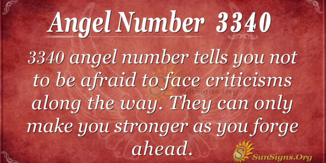 3340 angel number